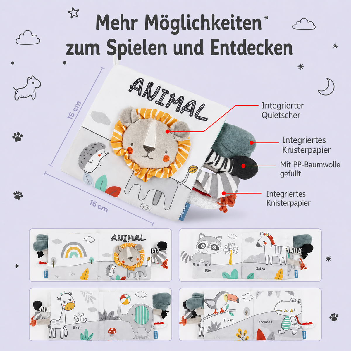 Weiches Fühlbuch