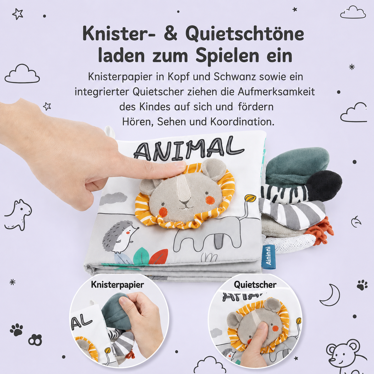 Weiches Fühlbuch