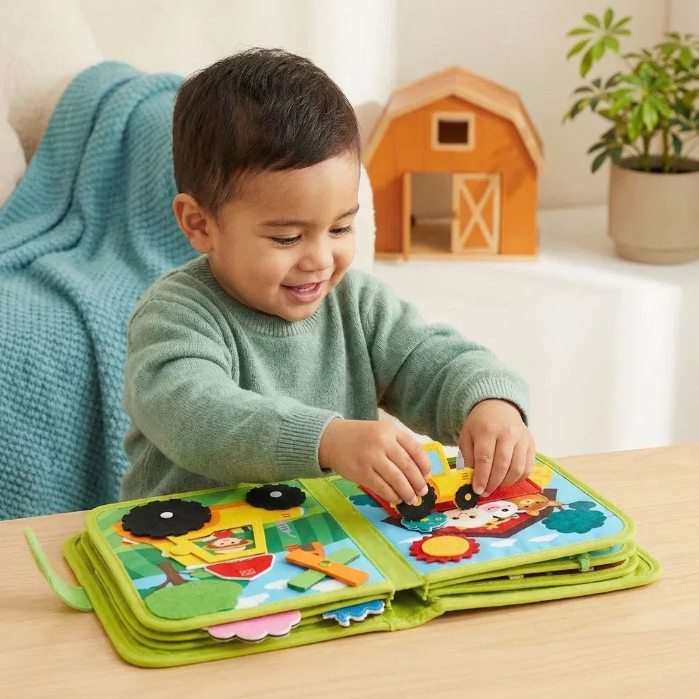 Montessori Bauernhofbuch