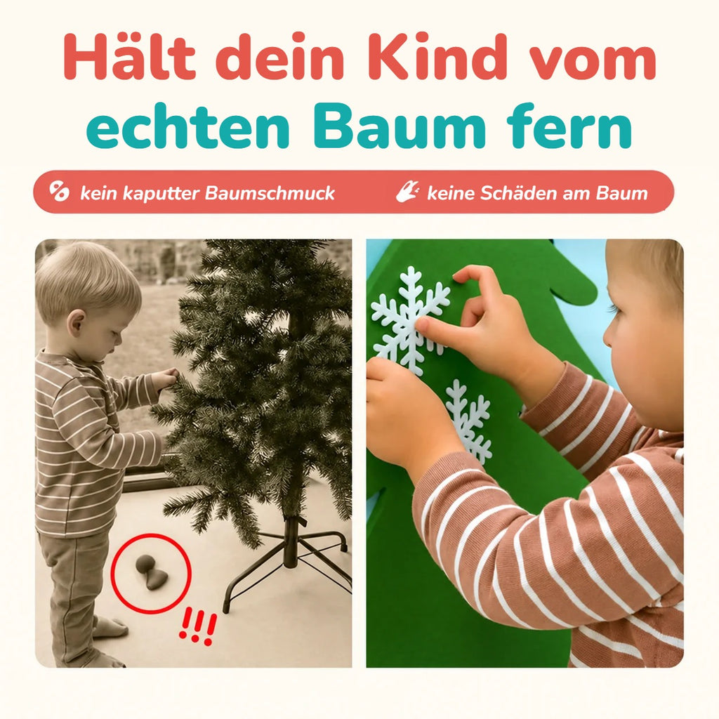 Hält dein Kind vom echten Baum fern
